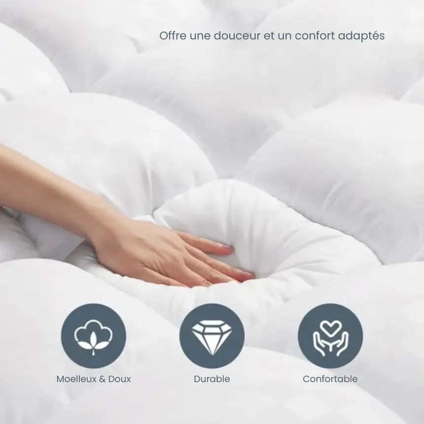 Surmatelas de luxe épais